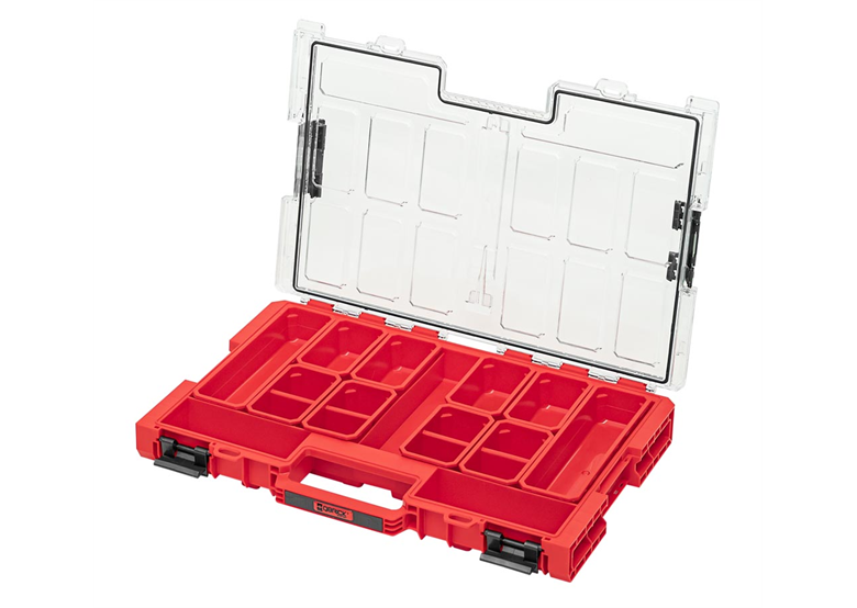 Organizér s vyjímatelnými kbelíky Qbrick System ONE 2.0 ORGANIZER L RED