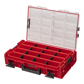 Organizér s extra dlouhými kbelíky Qbrick System ONE 2.0 ORGANIZER XL LONG BIN RED Ultra HD