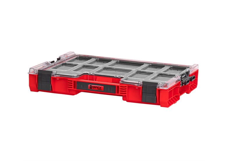 Organizér s pěnovou výplní Qbrick System PRO ORGANIZER 200 MFI RED Ultra HD