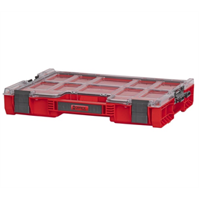 Organizér s vyjímatelnými kbelíky Qbrick System PRO ORGANIZER 200 RED Ultra HD