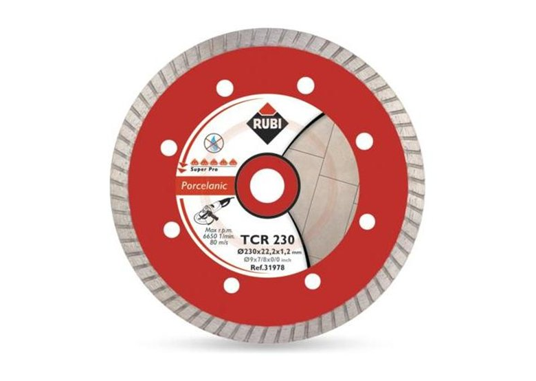 Turbo diamantový kotouč pro suché řezání 125 mm Rubi TCR 125