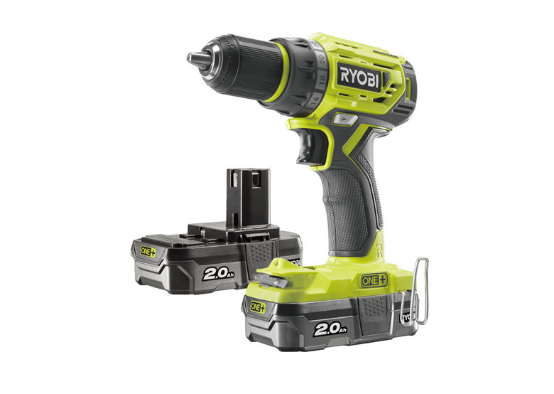 Aku vrtačka/šroubovák Ryobi ONE+ R18DD7-220S 2x2,0Ah