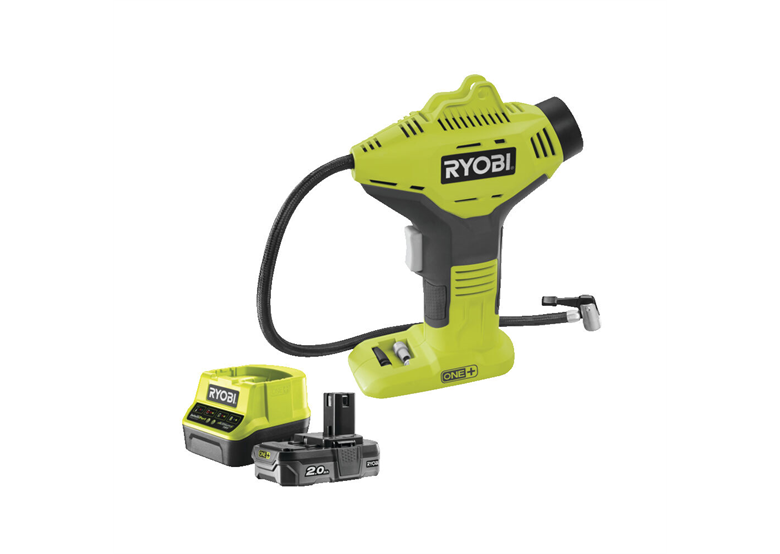 Pistolový kompresor Ryobi ONE+ R18PI-120GJ 1x2,0Ah