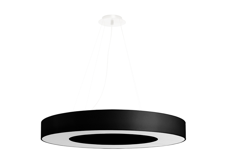 Chandelier SATURNO SLIM 70 black Sollux Lighting 2Bm