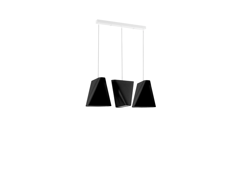 Chandelier BLUM 3 black Sollux Lighting 2Bm