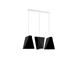 Chandelier BLUM 3 black Sollux Lighting 2Bm