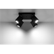 Ceiling lamp MERIDA 4 black Sollux Lighting Bittersweet Shimmer