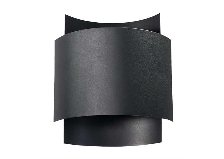 Wall lamp IMPACT black Sollux Lighting Blue Sapphire