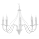 Chandelier MINERWA 5 white Sollux Lighting Crimson