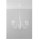 Chandelier MINERWA 5 white Sollux Lighting Crimson