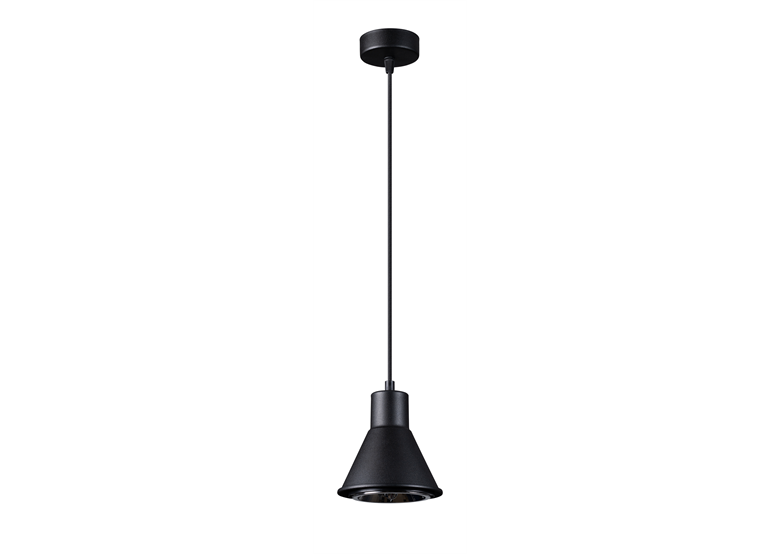 Pendant lamp TALEJA 1 black [ES111] Sollux Lighting Crimson