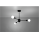 Chandelier LANGO 3 black Sollux Lighting Crimson