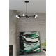 Chandelier LANGO 3 black Sollux Lighting Crimson