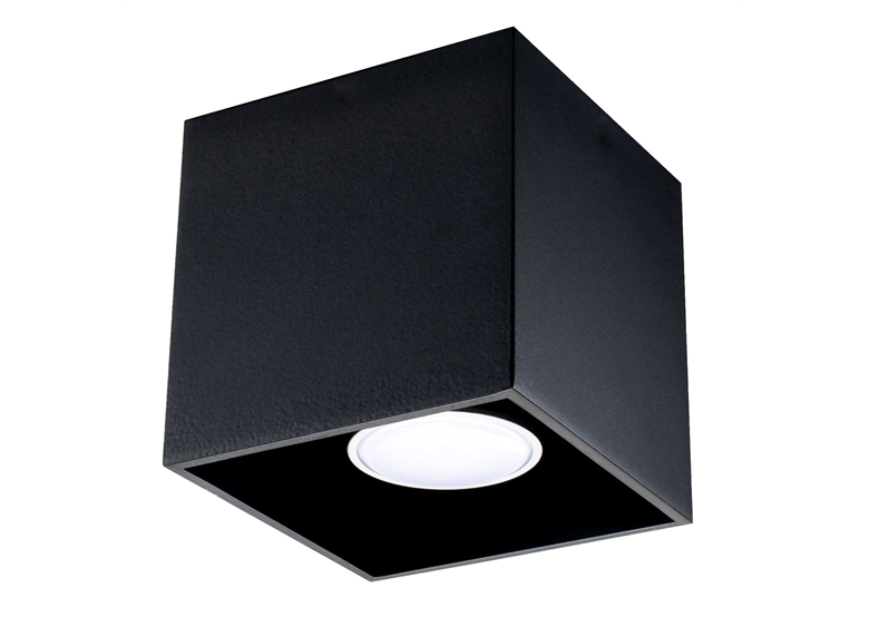 Ceiling lamp QUAD 1 black Sollux Lighting Deep Space