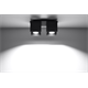 Ceiling lamp QUAD 2 black Sollux Lighting Deep Space