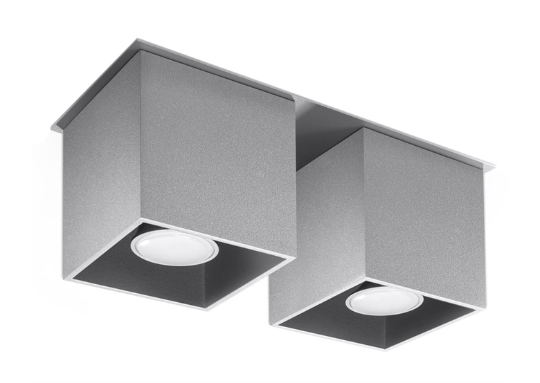 Ceiling lamp QUAD 2 grey Sollux Lighting Deep Space