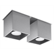 Ceiling lamp QUAD 2 grey Sollux Lighting Deep Space