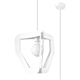 Pendant lamp TRES white Sollux Lighting Ezio Pescatori