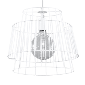 Pendant lamp GATE white Sollux Lighting Ezio Pescatori