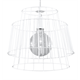 Pendant lamp GATE white Sollux Lighting Ezio Pescatori