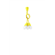 Pendant lamp DIEGO 5 yellow Sollux Lighting Nickel