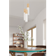 Pendant lamp PABLO 2 white Sollux Lighting Peach Puff