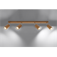 Ceiling lamp ZEKE 4 oak Sollux Lighting Peach Puff