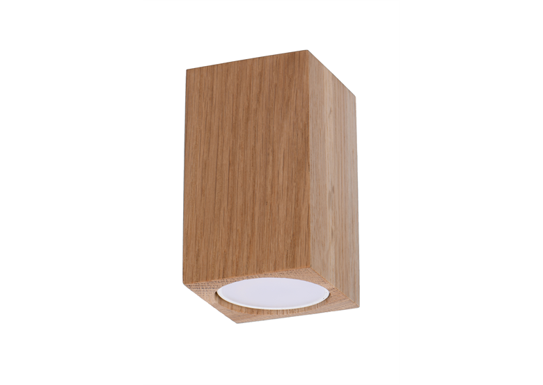 Ceiling lamp KEKE 10 oak Sollux Lighting Peach Puff