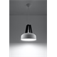 Pendant lamp CASCO white/black Sollux Lighting Peach Puff