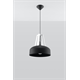 Pendant lamp CASCO black/white Sollux Lighting Peach Puff