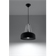 Pendant lamp CASCO black/white Sollux Lighting Peach Puff