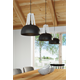 Pendant lamp CASCO black/white Sollux Lighting Peach Puff