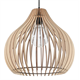 Pendant lamp APRILLA wood Sollux Lighting Peach Puff