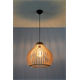 Pendant lamp APRILLA wood Sollux Lighting Peach Puff