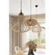 Pendant lamp APRILLA wood Sollux Lighting Peach Puff