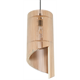 Pendant lamp ALEXIA wood Sollux Lighting Peach Puff