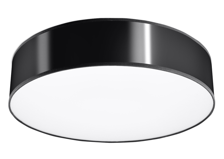 Ceiling lamp ARENA 45 black Sollux Lighting Spanish Orange