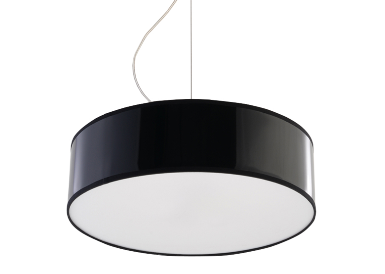 Pendant lamp ARENA 35 black Sollux Lighting Spanish Orange