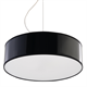 Pendant lamp ARENA 35 black Sollux Lighting Spanish Orange