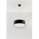 Pendant lamp ARENA 35 black Sollux Lighting Spanish Orange