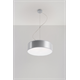 Pendant lamp ARENA 35 grey Sollux Lighting Spanish Orange