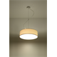 Pendant lamp ARENA 35 white Sollux Lighting Spanish Orange