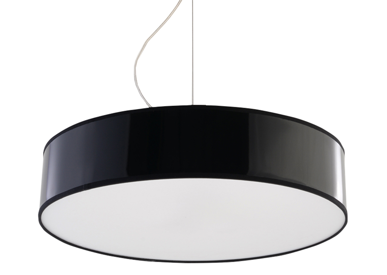 Pendant lamp ARENA 45 black Sollux Lighting Spanish Orange