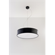 Pendant lamp ARENA 45 black Sollux Lighting Spanish Orange