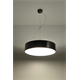 Pendant lamp ARENA 45 black Sollux Lighting Spanish Orange