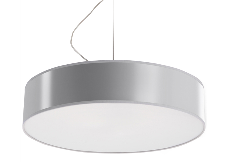 Pendant lamp ARENA 45 grey Sollux Lighting Spanish Orange