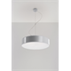 Pendant lamp ARENA 45 grey Sollux Lighting Spanish Orange