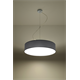 Pendant lamp ARENA 45 grey Sollux Lighting Spanish Orange