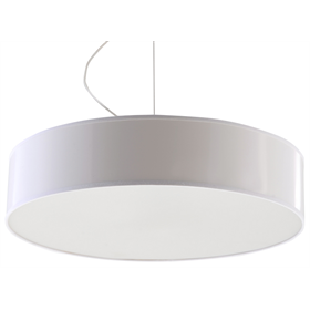 Pendant lamp ARENA 45 white Sollux Lighting Spanish Orange