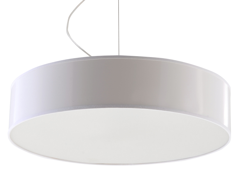 Pendant lamp ARENA 45 white Sollux Lighting Spanish Orange